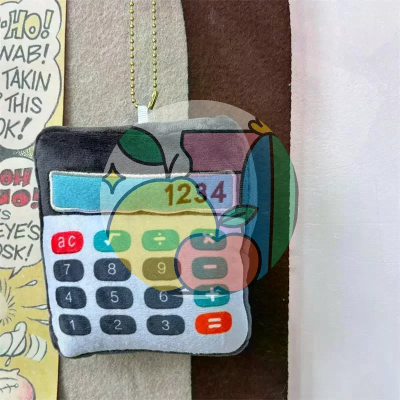 

[JT] 1 шт. Милый креативный забавный плюшевый брелок-калькулятор, мягкая подвеска для девочек, украшение для рюкзака, подарки на день рождения