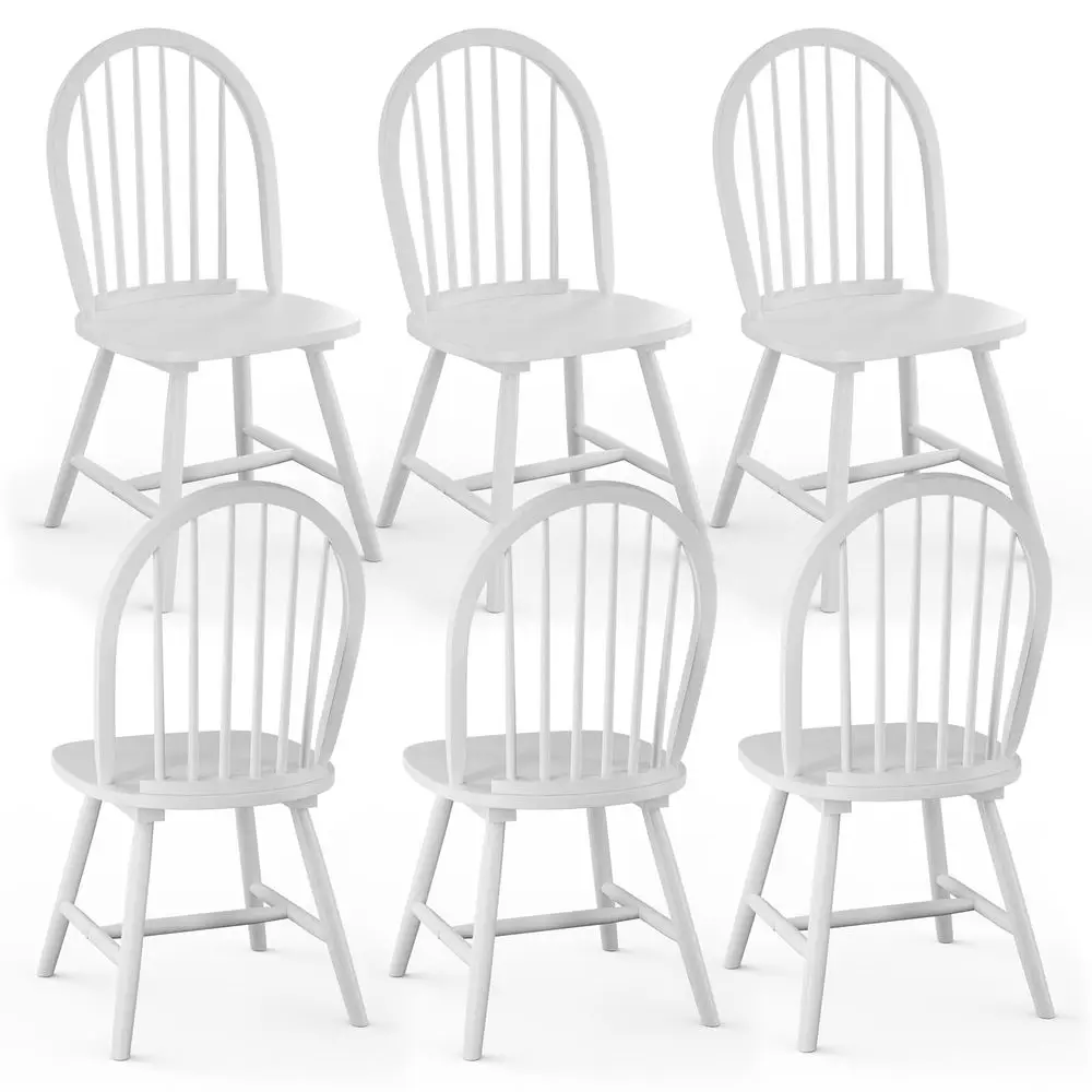 

Counter Height Bar Stools Set of 6, 25 Upholstered Boulce Counter Stools with Arms, Mid Century Island Chairs with Back and Met