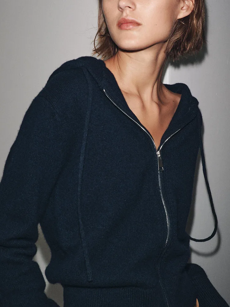 Sudadera con capucha holgada informal de invierno de gama alta para mujer, sudadera Faion, ropa de calle cómoda, temporada Sle 2025