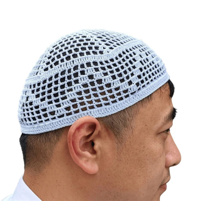Fashionable Yarmulke Ceremonial Breathable Design Multipurpose Use For Every Age