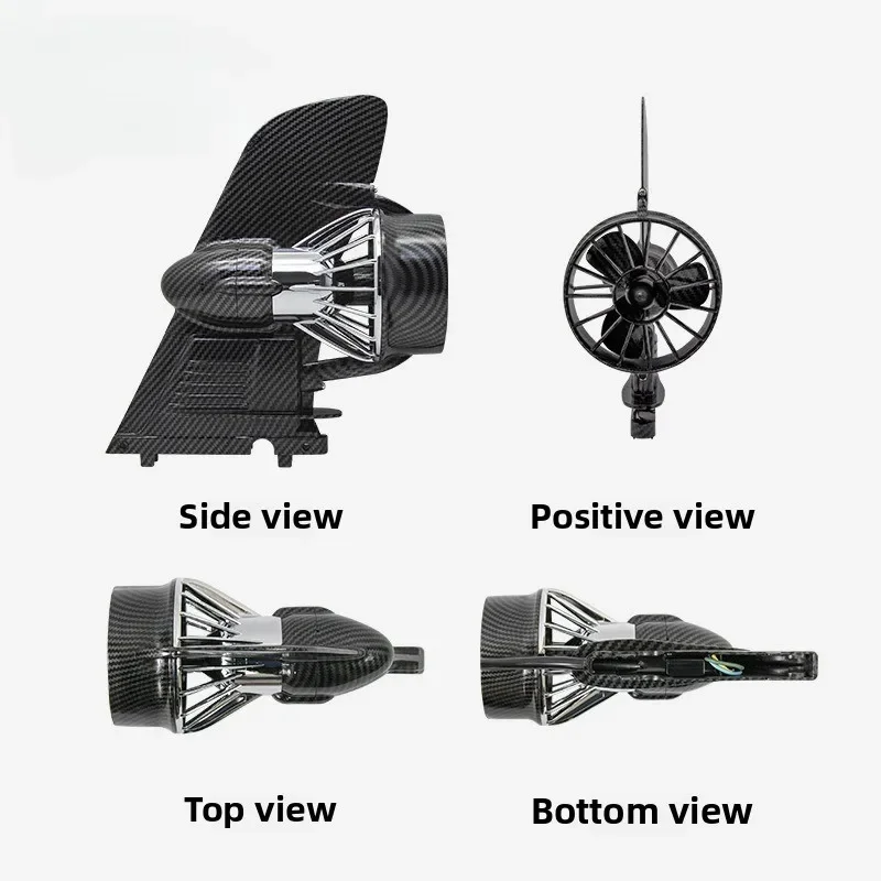 Inflatable Surfboard Power Propeller Remote Control Underwater Motor Kayak Propulsion