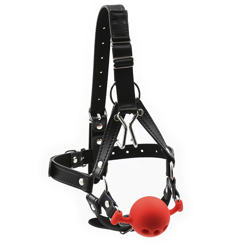 Bdsm Bondage Equipment Horse Style Nose Hook Sex Mouth Gag Erotic Toys In Couple Fetish Adult Games Role Play Egzotyczne Akcesoria