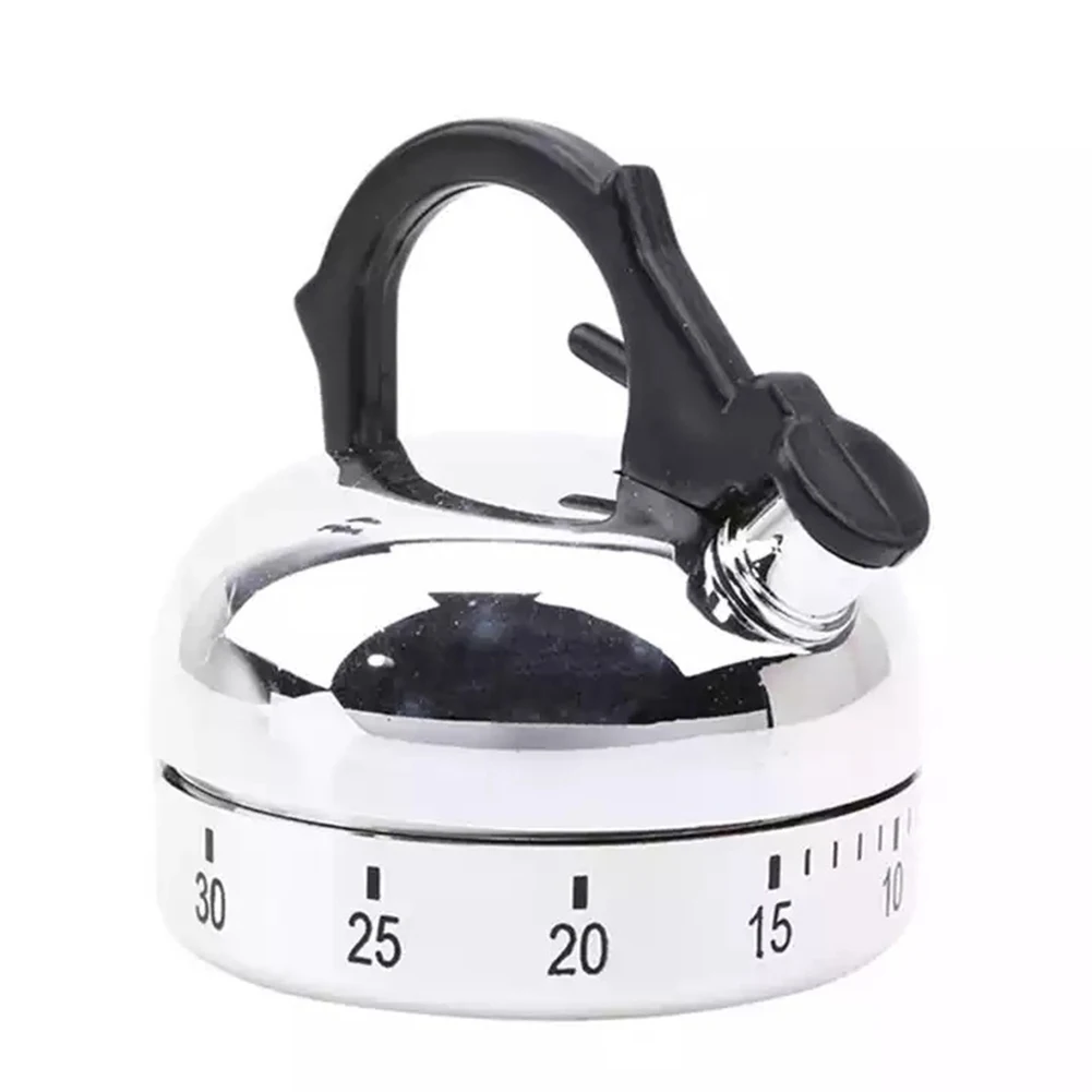 Kitchen Tools Mechanical Timer For Room Study Office Teapot Design Versatile Kitchen Tool 1-60 Minutes Adjusted