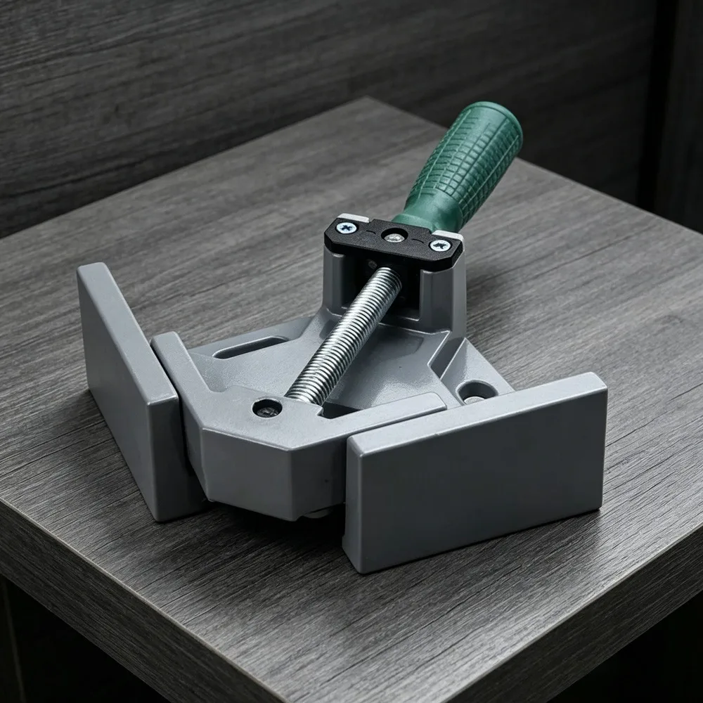 Wood Working 90 Degree Right Angle Clamp Corner Fixer Clip For Cabinet Door Drawer Photo Frame Wooden Joint Fastening Tool