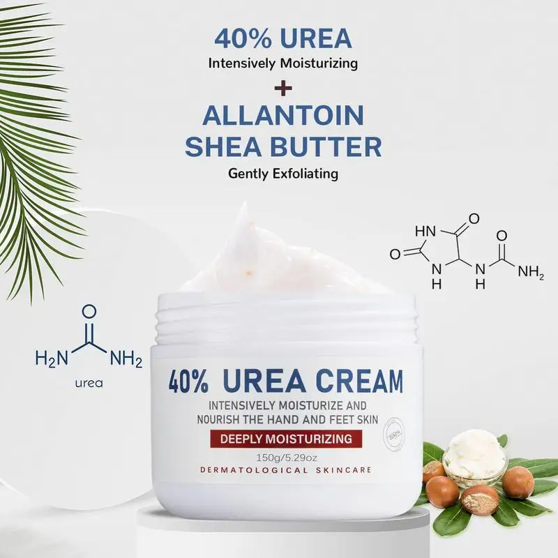 

150g Urea 40% Foot Cream Hand Anti Cracking Moisturizing Calluses Dead Skin Repair Soften Cuticle Smooth Restore