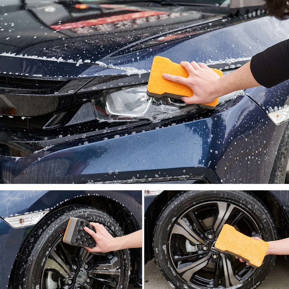 Car Washer Sponge Cleaning Car Care Detailing Brushes Washing Sponge Auto Cleaning Accessories