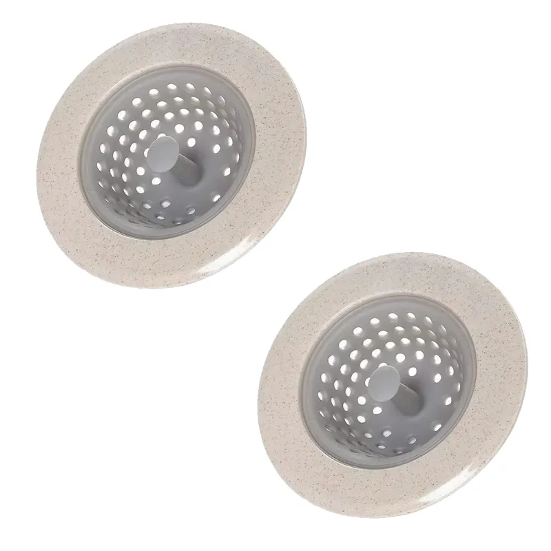 1/2 stuks Home Living Afvoerputje Haarstopper Bad Catcher Gootsteenzeef Rioolfilter Douche Cover gootsteenzeef gootsteen accessoires