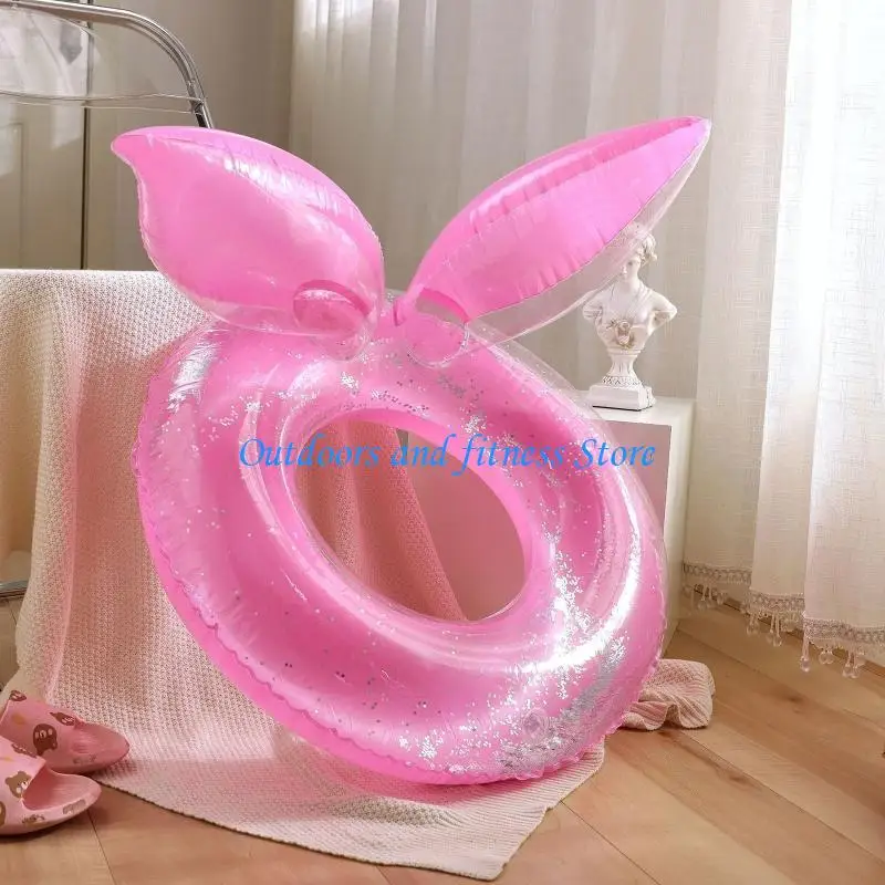 

H053 Bunny Swimming Circle Swimming Ring Float Multicolor Optional for Kids/Friend Float Water Water Sports