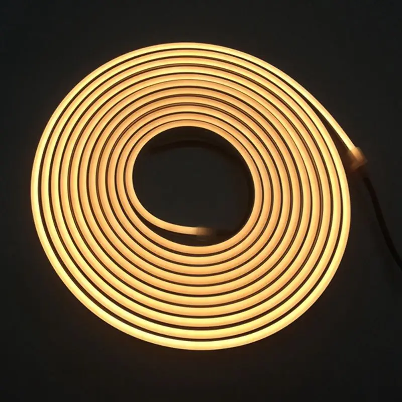 Customization 12V Silicone Waterproof Flexible RV Caravan Marine Boat Van Car Interior Recessed LED Neon Strip Lights