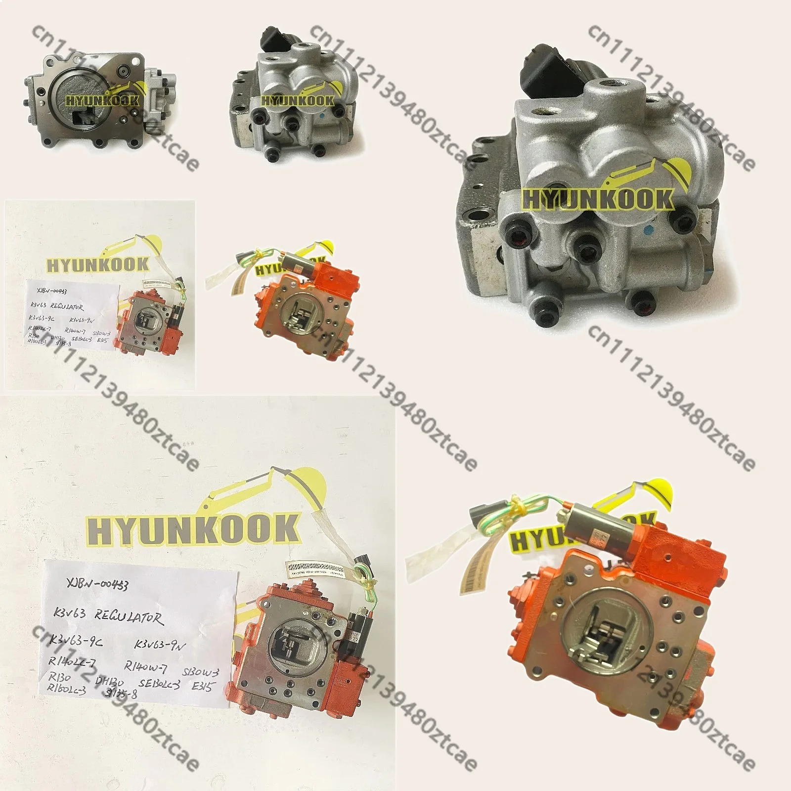 Excavator Hydraulic Pump Regulator Valve Head GP Actuator Controller for Kobelco Case JCB