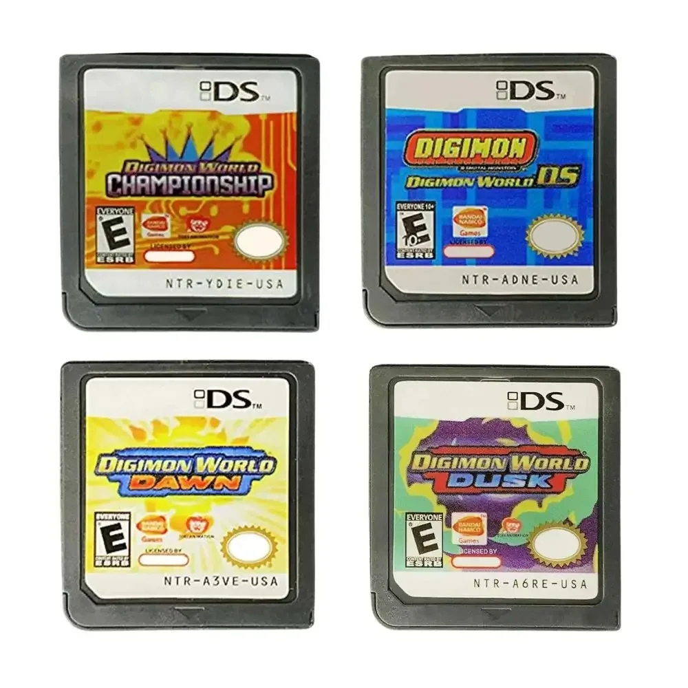 

Limited Edition 4 US DS Gaming Digital World Card Series Championship Digital World DS Twilight Video Game Console Card NDS 3DS