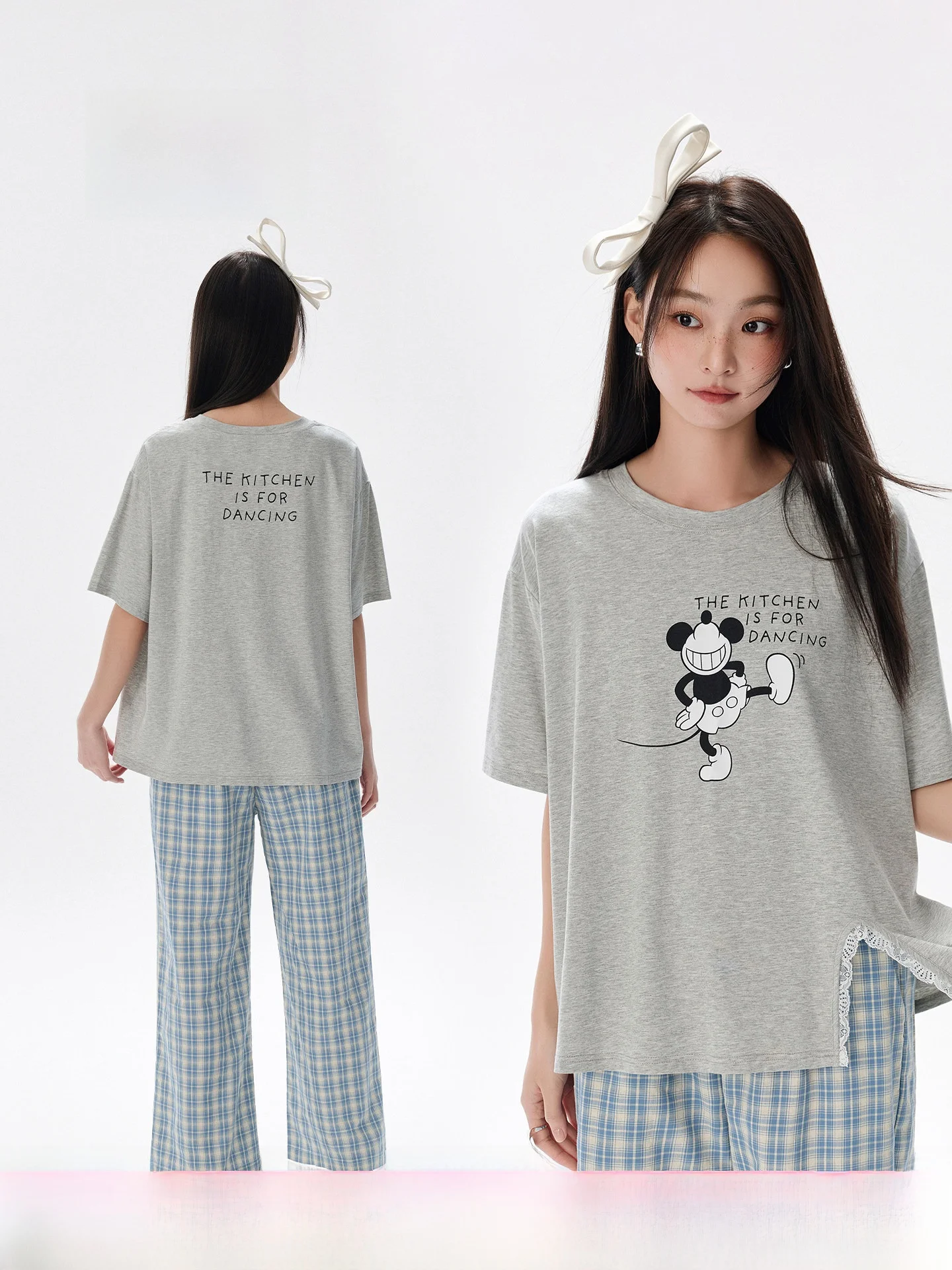 modal-cotton-spwear-home-clothes-set-women's-ort-sve-long-pants-pyjamas-outwear-summer-breathable-comfortable