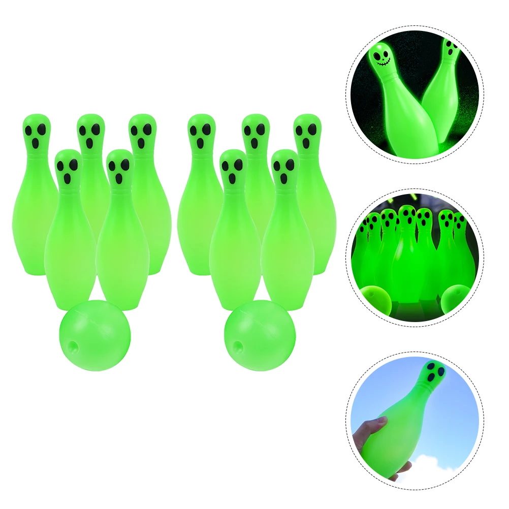 

Bowling Luminous Backyard Game Indoor Light Party Supplies