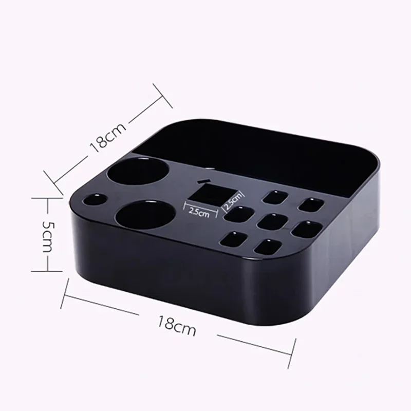 Caja de almacenamiento multifuncional para herramientas de peluquería, soporte para tijeras de corte de pelo, organizador, caja de herramientas de estilismo, maquillaje de belleza