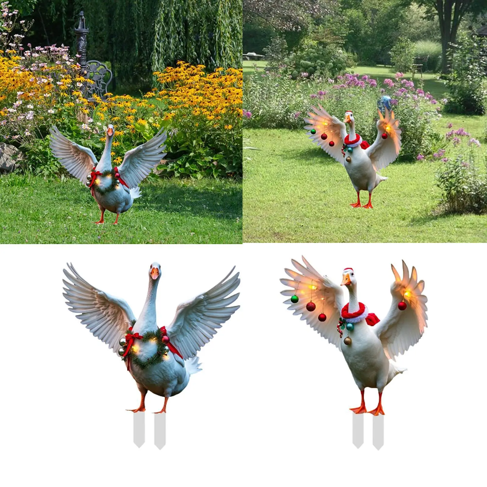 

Garden Fowl Stake Art Acrylic Lawn Ornament Fowl Yard Art Gift Ornament Yard Sign for Home Outdoor Lawn Patio Decor