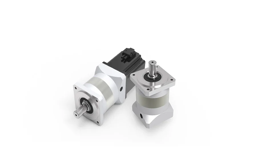 High Precision Low Backlash Low Noise Square Output Standard Flange Planetary Gearbox 400w Servo Motor