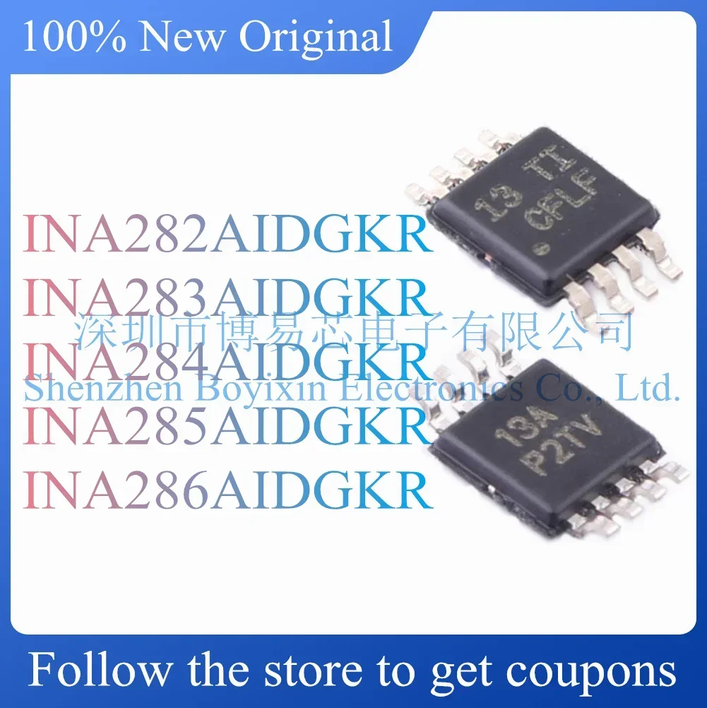 

NEW INA282AIDGKR INA283AIDGKR INA284AIDGKR INA285AIDGKR INA286AIDGKR Original Product