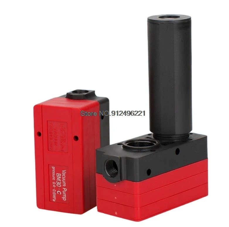 

BM Multis Stage BM05/BM10/BM20/BM30-A Vacuum Generator Pump BX30-C Negative Pressure Ejector Flow Pneumatic Large Suction PBM