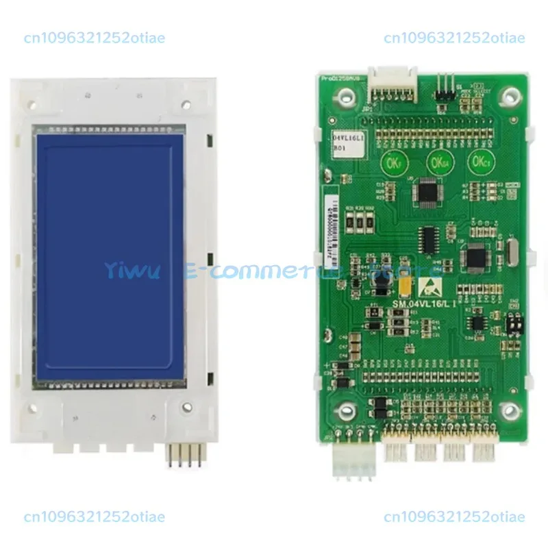 

SM.04VL16/L SM.04VL16/LI STEP Elevator LCD PCB Liquid Crystal Display Board Ansons Elevator Spare Parts