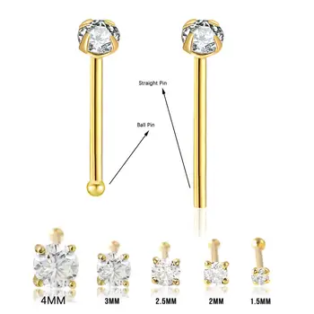 10 best sales Piercing 2 mm - №2