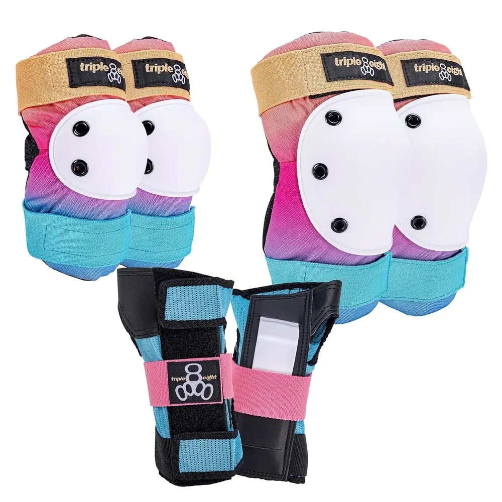 

Triple Pack Protective Gear Set – Perfect for Skateboarding, Inline Skating, Rollerblading, and Cycling