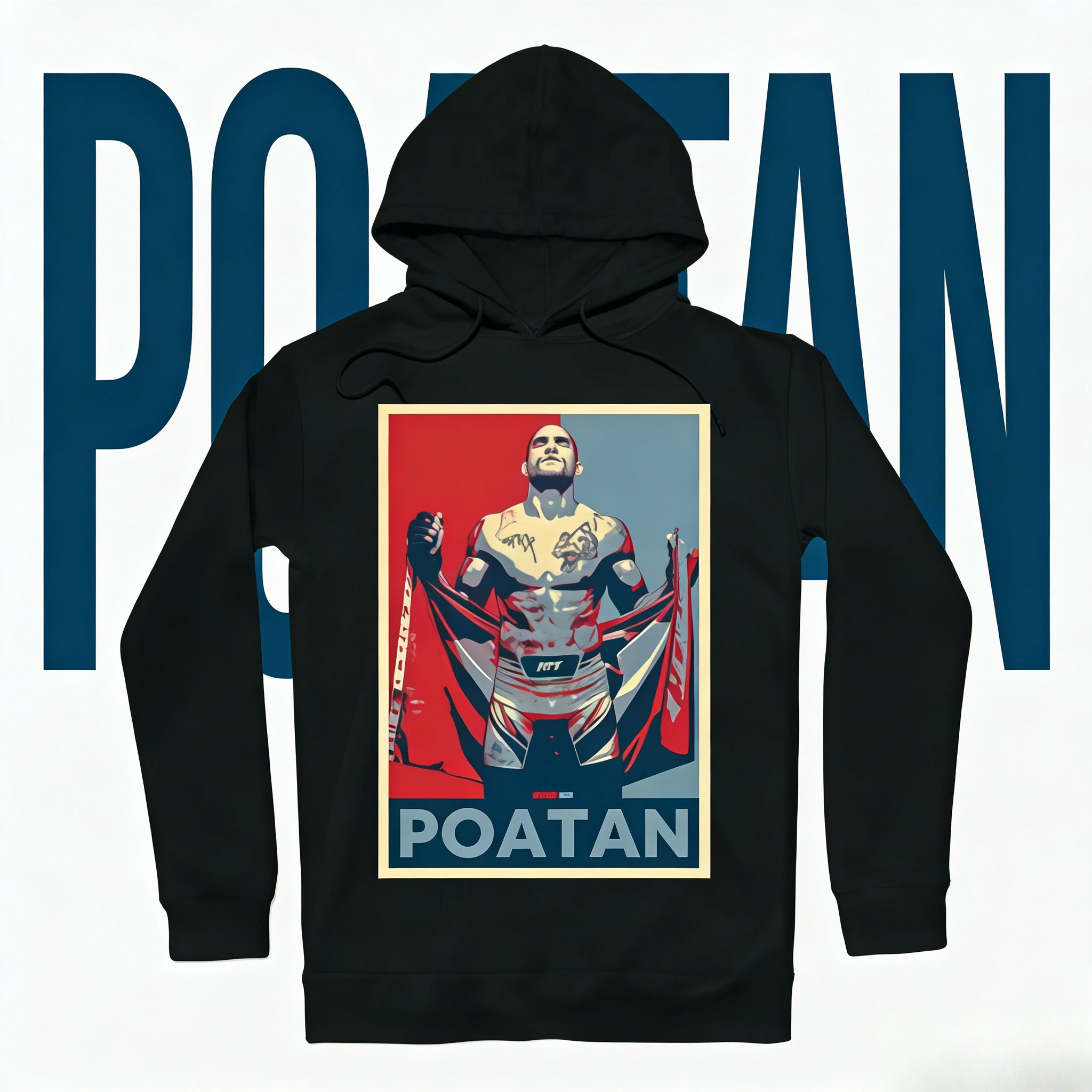 

UFC Alex Pereira 2026, осенне-зимняя коллекция, 100% хлопок, удобная повседневная толстовка с капюшоном, подходит для мужчин и женщин