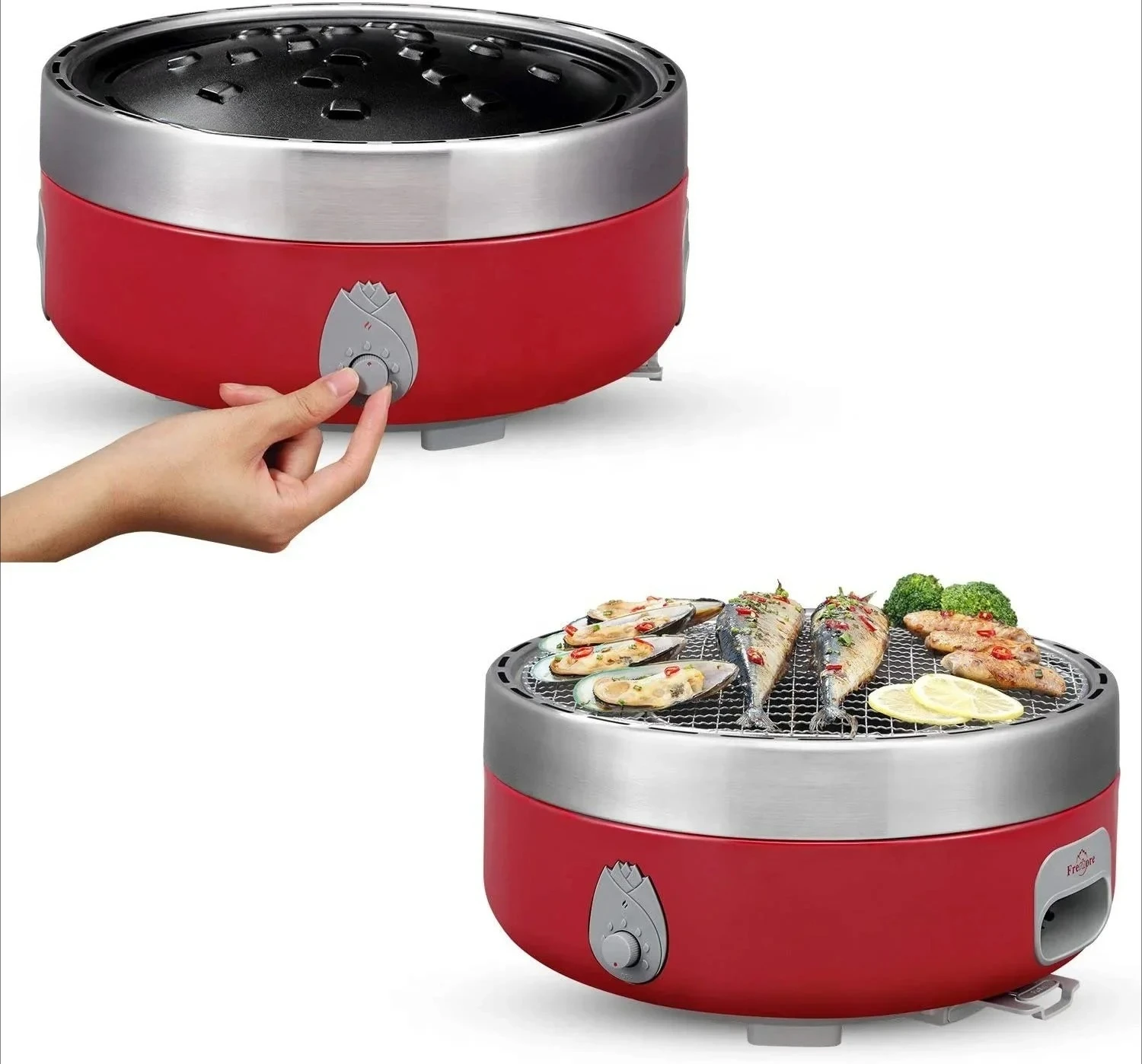 Portable Charcoal Barbecue Picnic Barbecue Garden Camping Party Beach Outdoor Barbecue