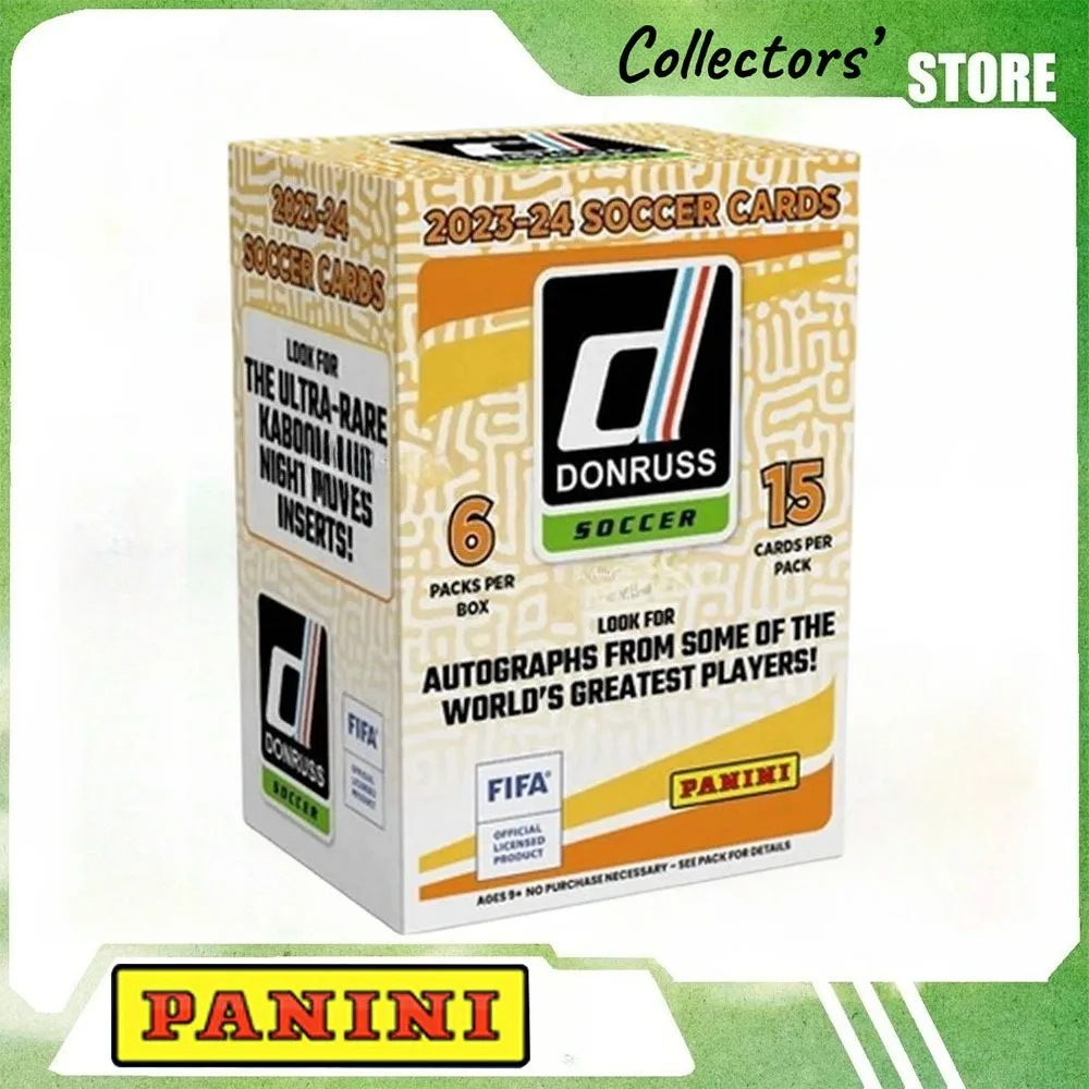 Panini 2023‑24 Donruss International Tournament Athlete Trading Cards Blaster Box, Factory Sealed Rare Kaboom Insert Hobby Gift