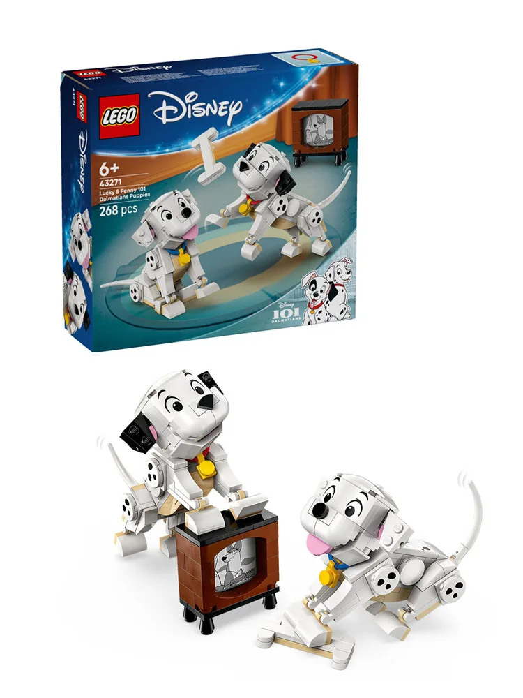 

Lego Disney Series 43271, «Водяные собаки 101, «Счастливая звезда и Пенни», строительные блоки, подарок на день защиты детей