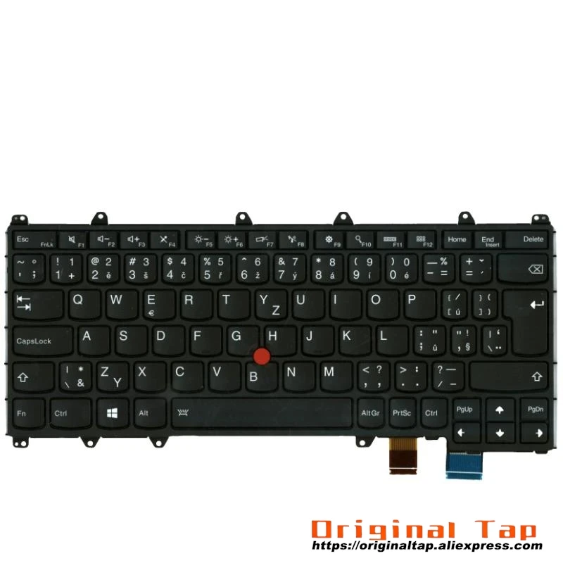 CZ Czech Backlit Keyboard for Lenovo Thinkpad Yoga 260 00PA132 00PA214