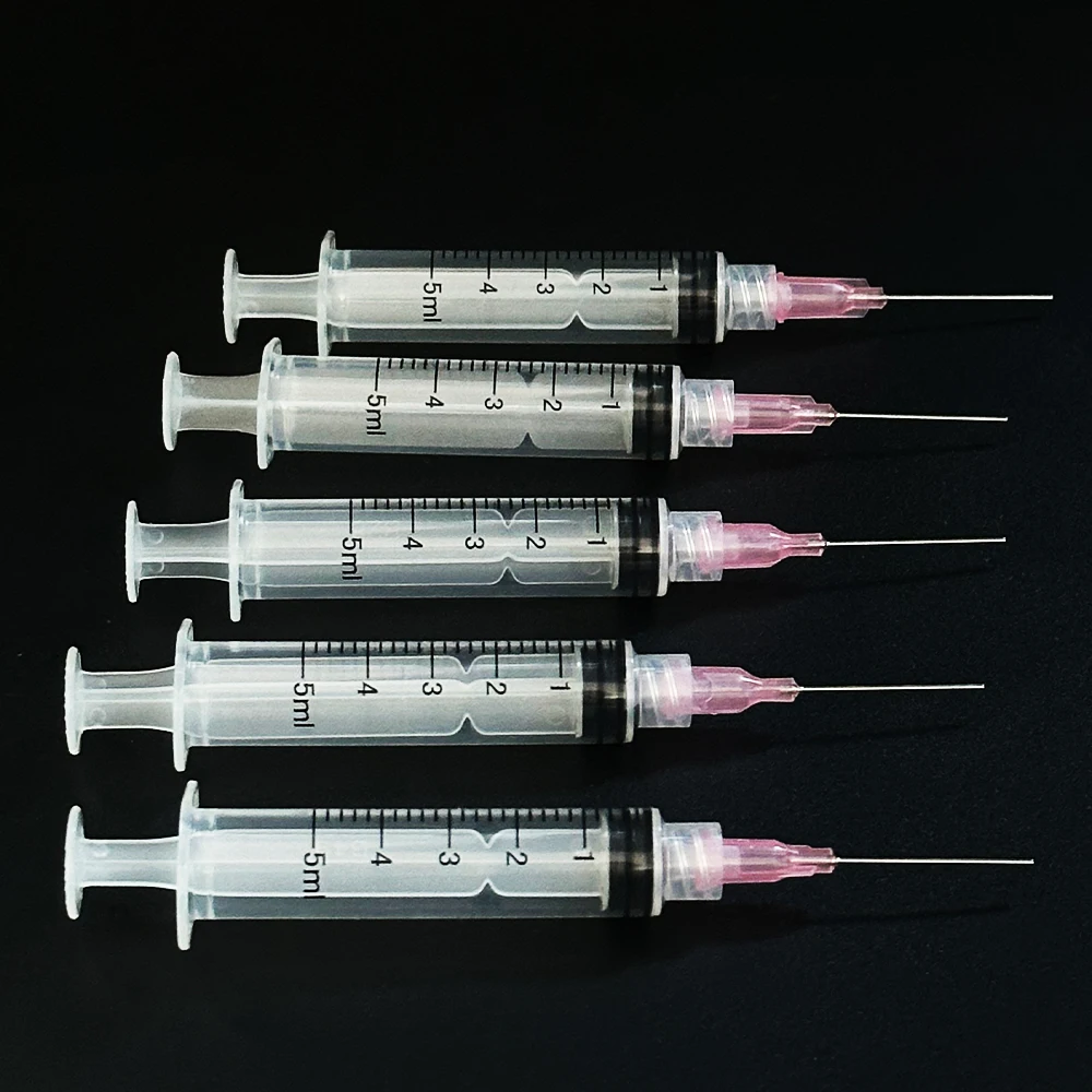 5 ml/cc premium inktvulspuit met stompe naaldpunt voor vulpen