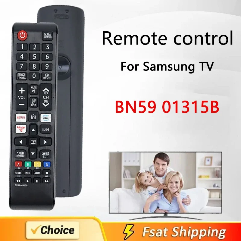 BN59 01315B For Samsung Remote Control Compatible with UE43RU7100 UE49RU7100 UE50RU7100 UE55RU7100 UE75RU7100 UE43RU7105 UE43RU7