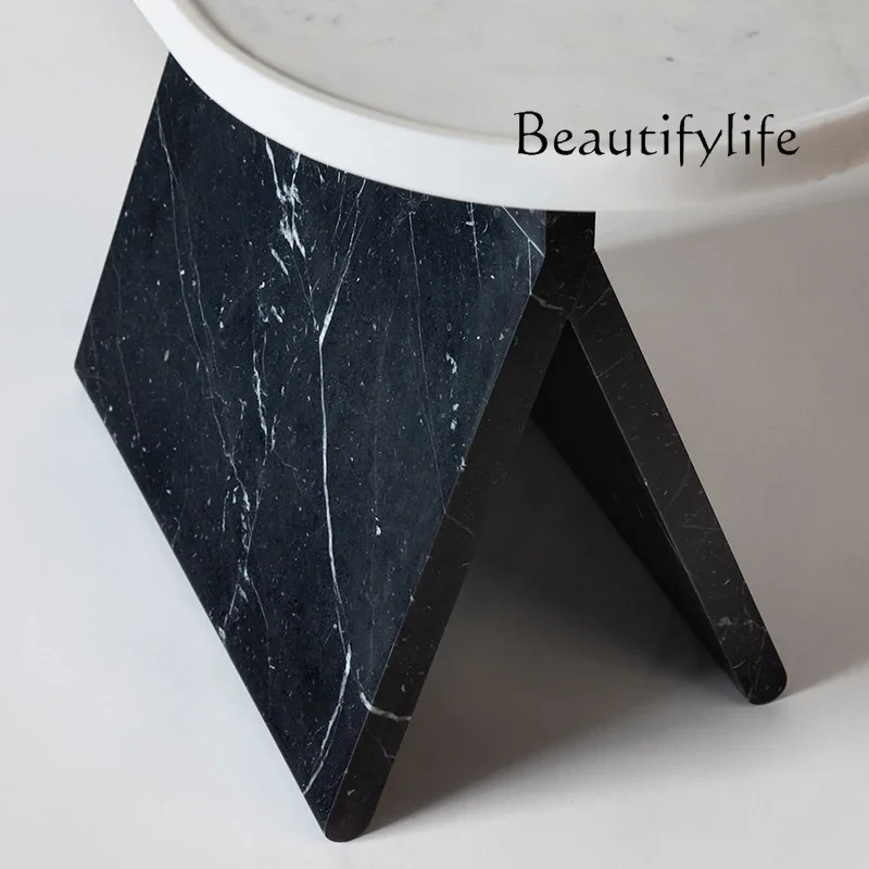 N  Qiji Fengzheng Rectangular Coffee Table Movable Small Apartment Sofa Side Table Bedside Corner Table