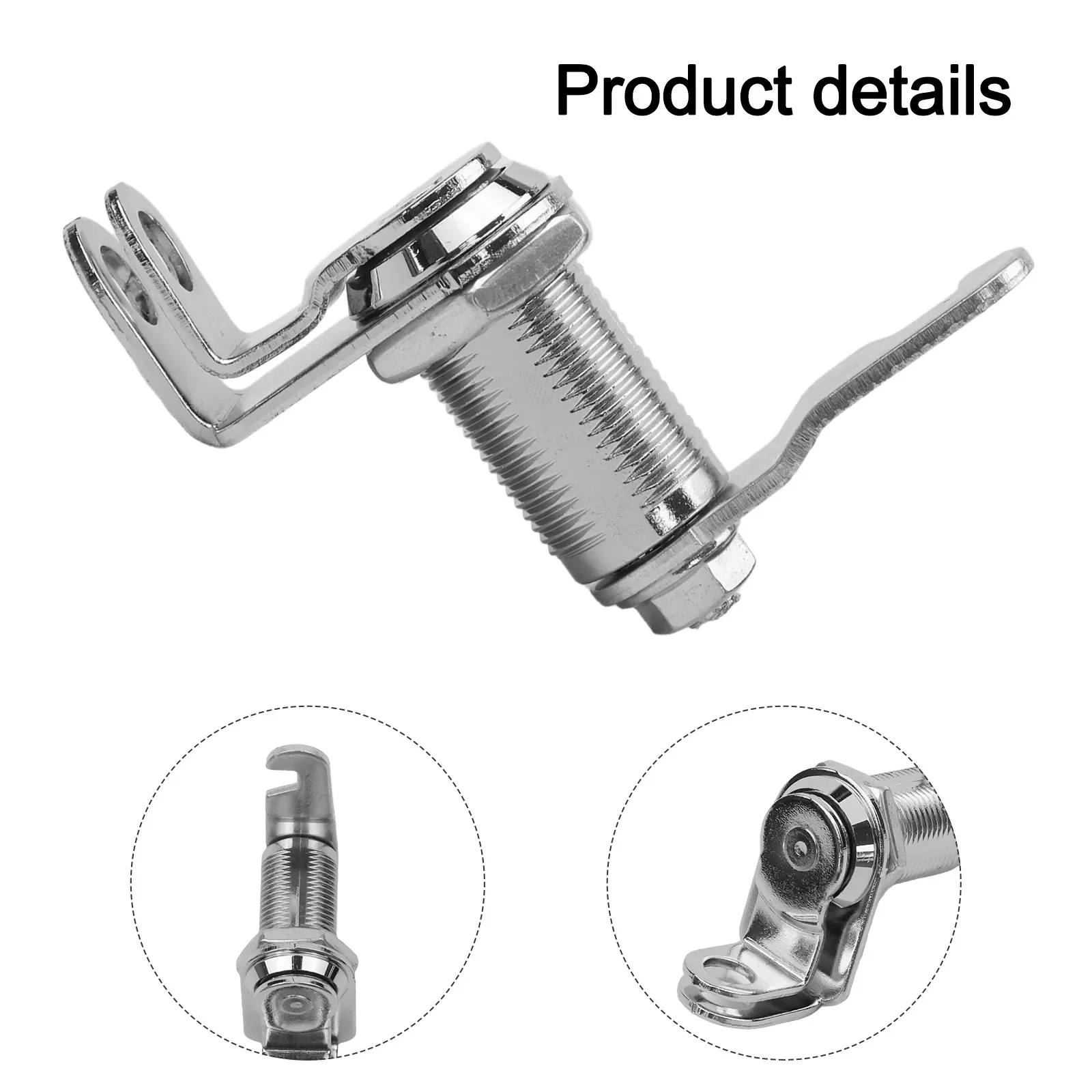 16mm Cabinet Cam Locks Installation Kit Multi-purpose Lock Versatile Compatibility Commercial Use Easy Installation