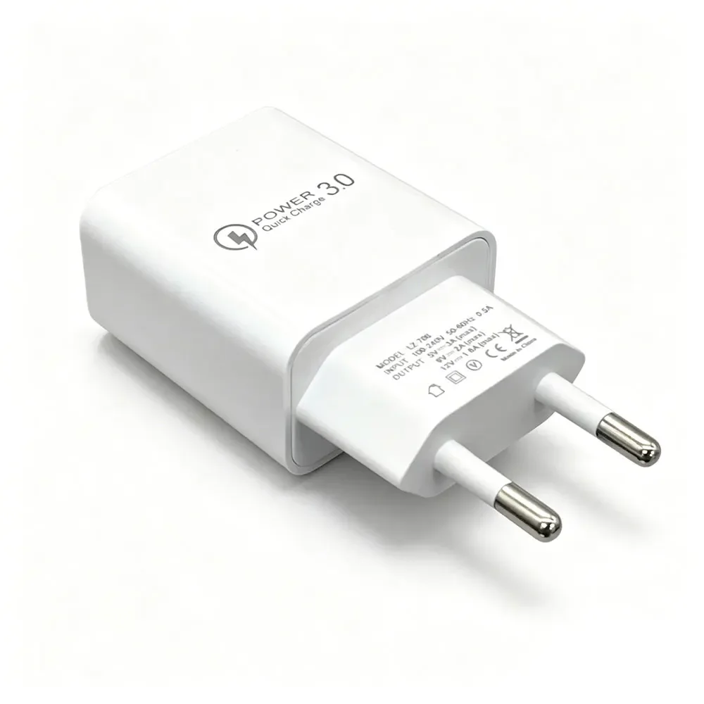 QC3.0 USB Wall Charger Quick Charge 3.0 Fast Charging Adapter US Plug Portable Travel Phone Charger Block for Android Smartphone