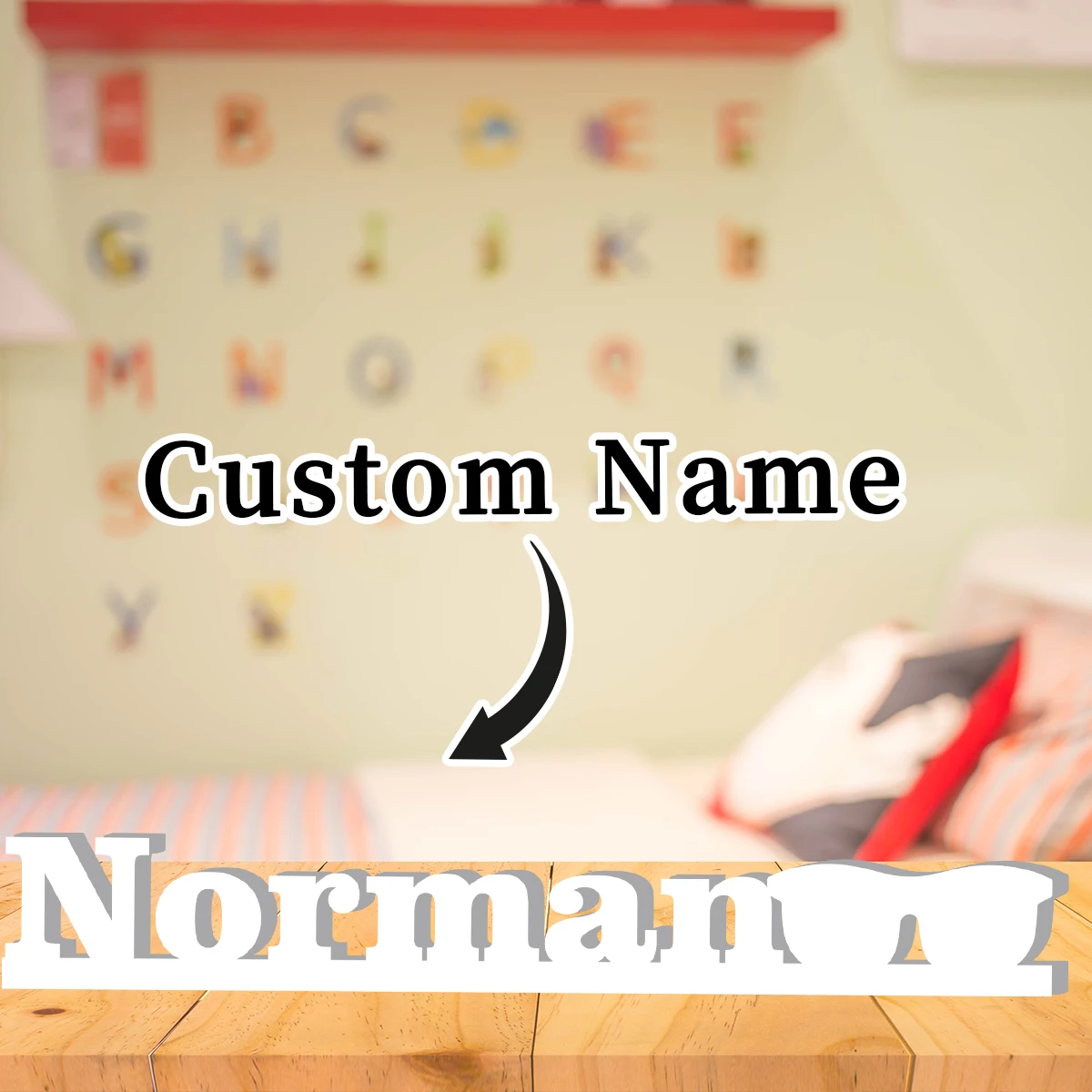 1pc Custom Sunglass Style PVC Ornament ,DIY Bedroom Living Room Table Wall Decor,Wedding Birthday Anniversary Graduation Gift - view 5