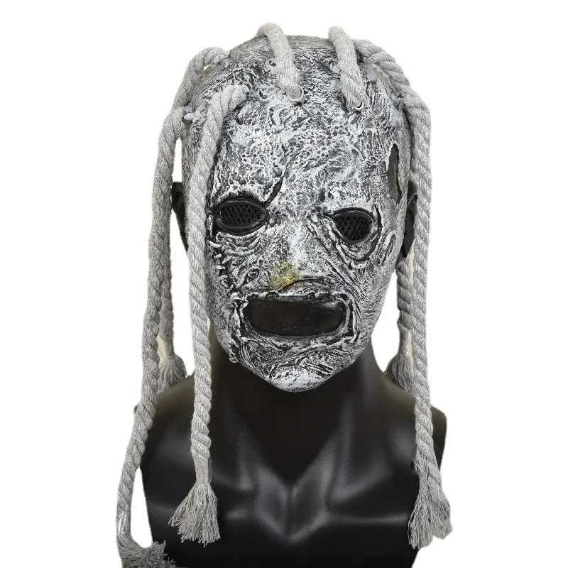 Joey Mask Jordison Band Slip Cosplay Knot Accessories Men Halloween Masquerade Male Scary Full Face Helmet For Disguise Roleplay