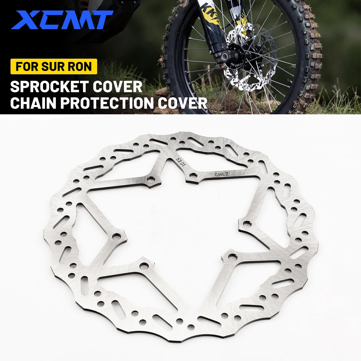 

6 Hole 240mm Disc Brake For Surron UltraBee Electric Cross-country Bike For SUR-RON Ultra Bee Front Rear Disc Brake Parts