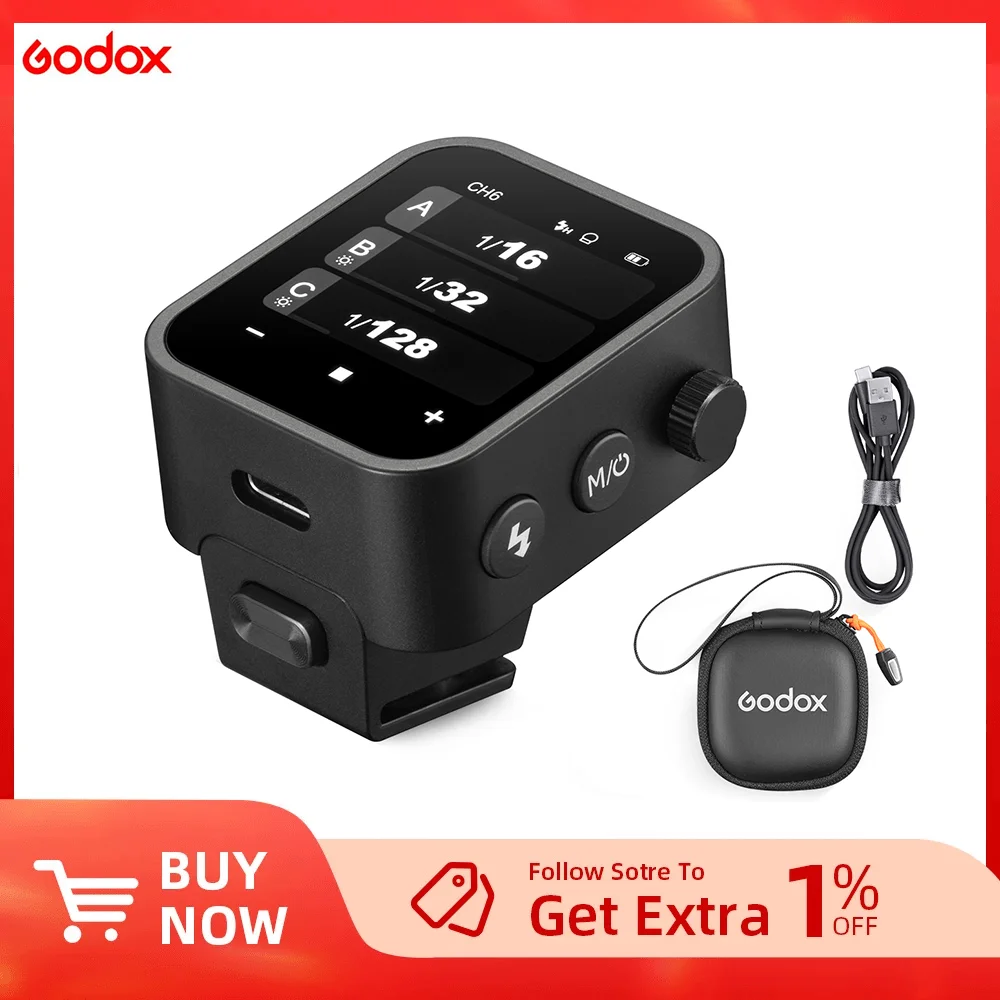 Godox X3 X3-C X3-N X3-S X3-F X3-O 2,4G Беспроводной триггер вспышки TTL HSS-передатчик с OLED-сенсорным экраном для Canon Nikon Sony и т. д.