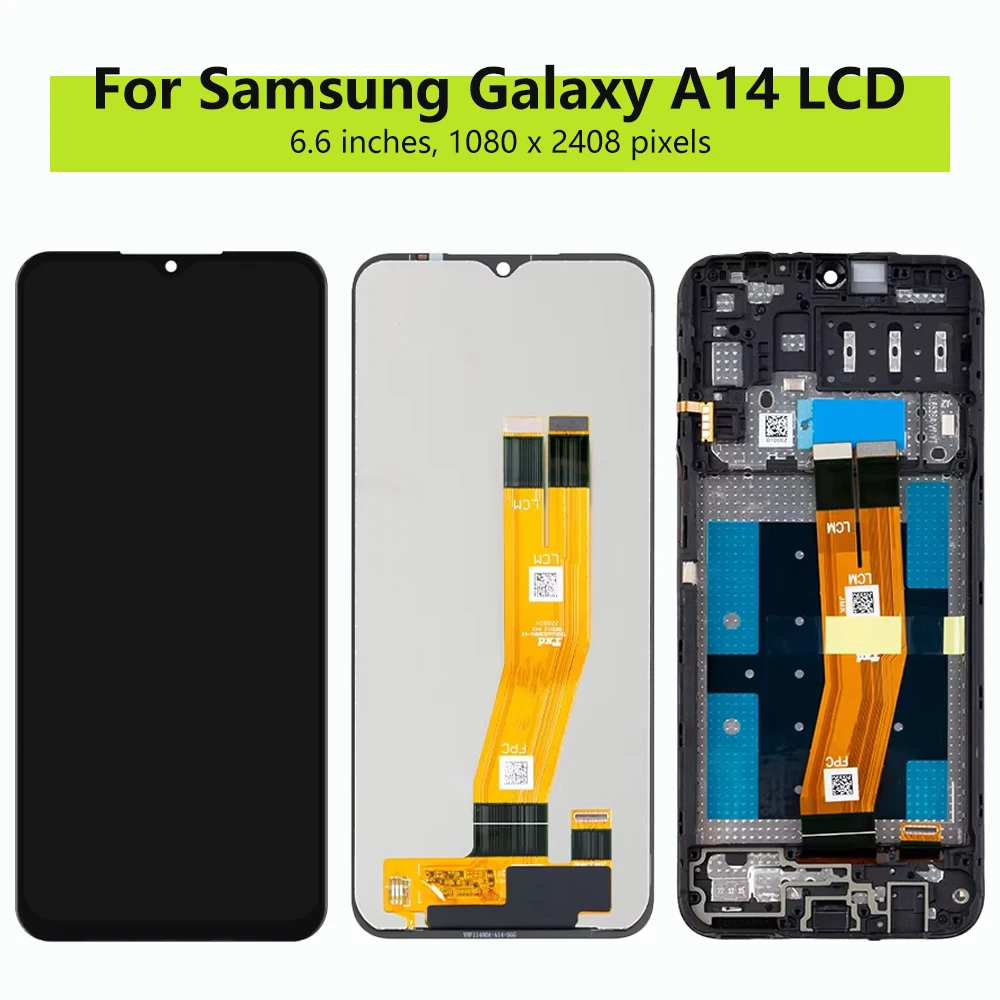 6.6\'\' Screen For Samsung A14 4G 	SM-A145F SM-A145M LCD Display Touch Screen Digitizer For Samsung A14 4G LCD