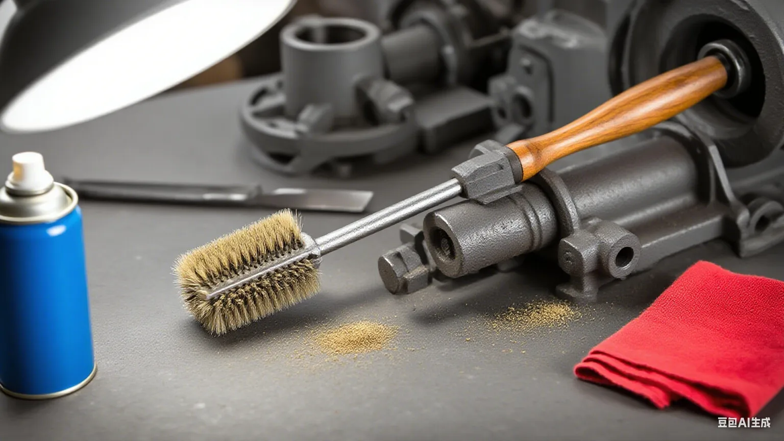 

100mm Steel Wire Wheel Brush with 3mm Shank for Rust Cleaning, Pipe Interior Scrubbing, Compatible with Rotary Tools, 4pcs Set