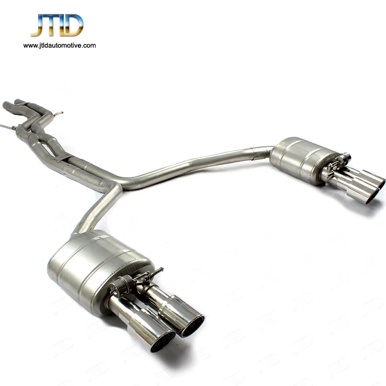 

High performance valved exhaust catback system for A6 A7 C8 3.0 exhaust