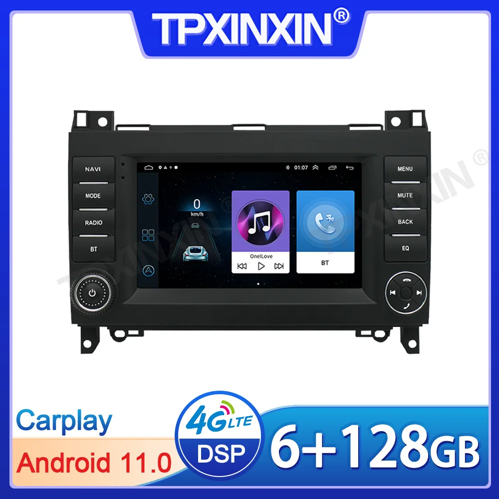 Android Auto Radio Für Mercedes Benz Sprinter B200 W906 EINE B Klasse W169 W245 Auto radio 2 Din Stereo Empfänger multimedia GPS