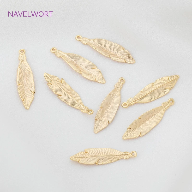 Gold Plated Brass Metal Owl/Leaf/Fish Tail/Star Shape Charms Pendants For DIY Jewelry Making Accessories Wholesale