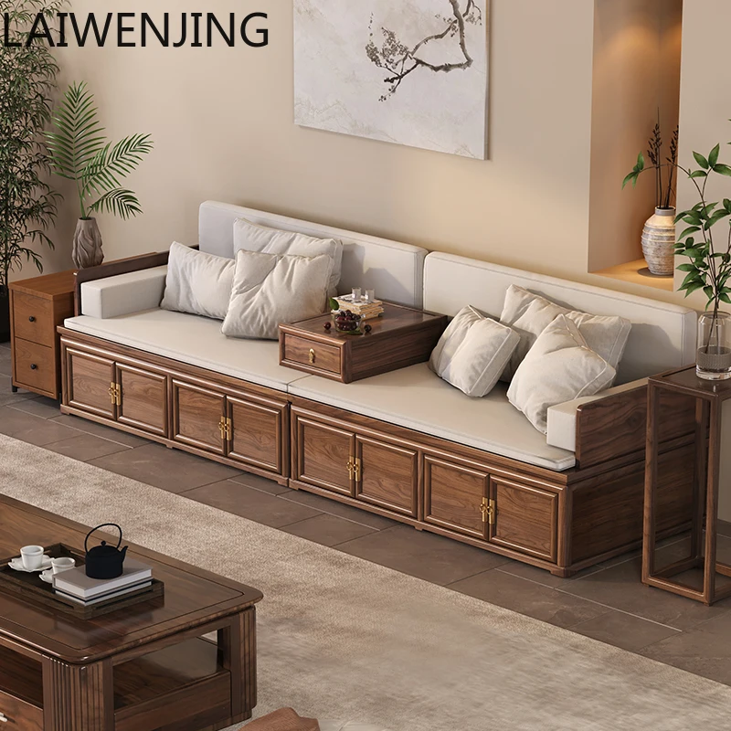 

SGF Arhat bed new Chinese solid wood sofa bed dual-purpose box type