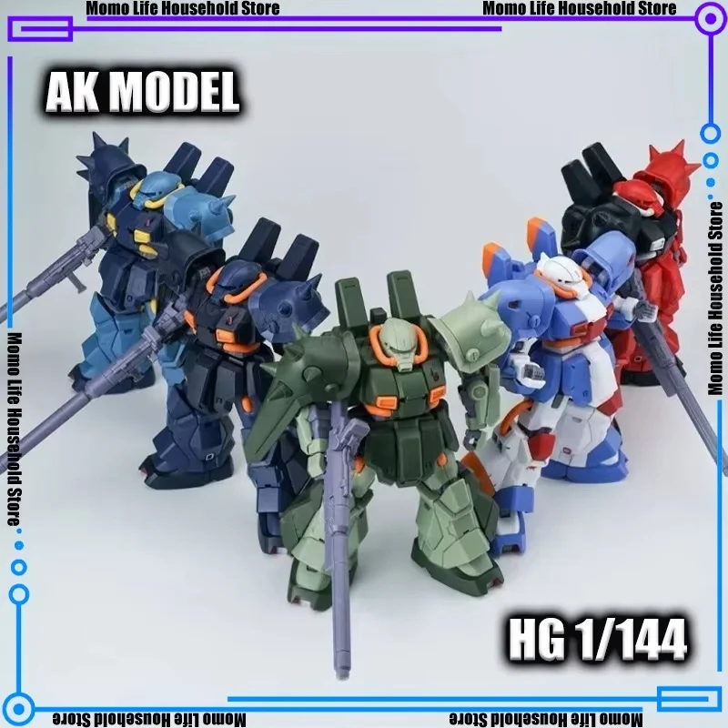 Modelo AK 1/144 HG RMS-106CS Hi Zack Custom RMS-116H AOZ, Kits de Modelos para Armar, Figura de Acción de Anime, Robot, Modelo de Plástico, Regalos, Juguetes
