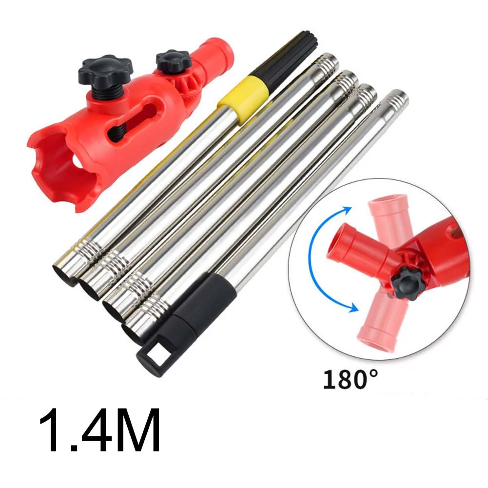 

1.4m Long Extender Telescopic Rod Hard To Reach Areas Tool Chandelier Painting Tool Edge Positioning Tool Gutter Painting Tool