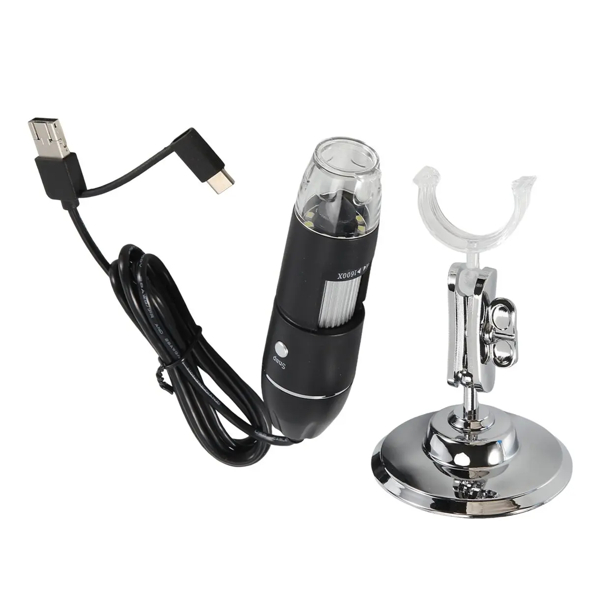 #70X 1600X Digital Microscope Camera 3In1 for Soldering LED Magnifier,usb microscope,(plastic)