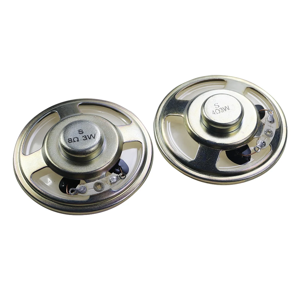 1 Piece NEW Waterproof Speaker 4 ohm 8 ohms 1/3 watt  1W 3W  4R 8R Diameter  57MM 5.7CM LoudSpeaker