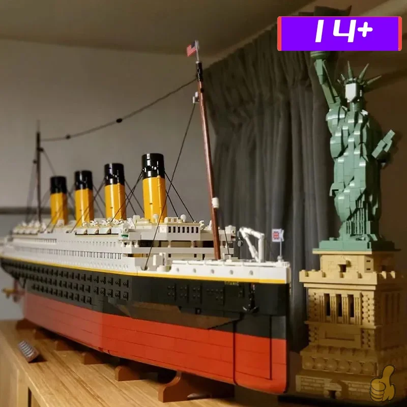 

Конструктор «Титаник» (модель 10294), 9090 деталей, совместимый с 2026-й серийной серией, для сборки, декор для дома, игрушка-подарок для детей
